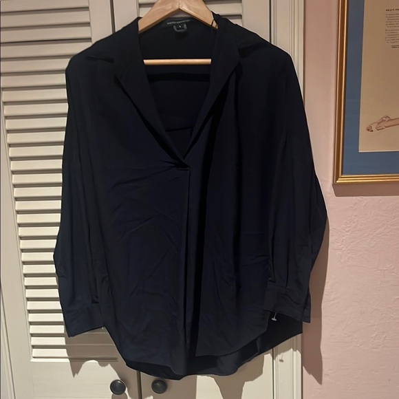 Women's Black Blouse - Picture 1 of 4